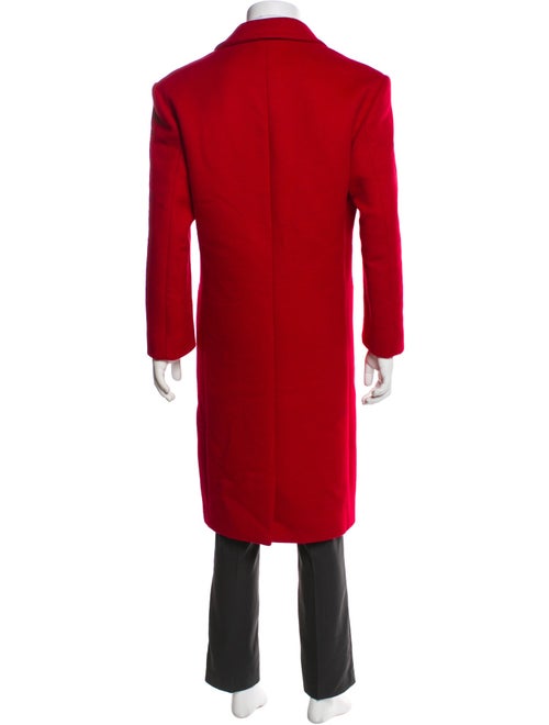 Versace Wool Overcoat