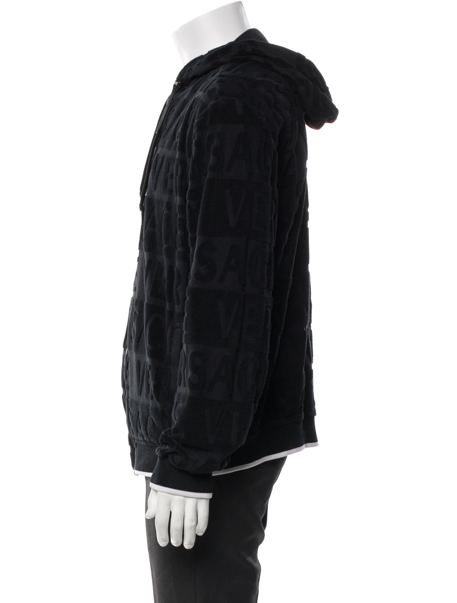 Versace Crew Neck Long Sleeve Hoodie