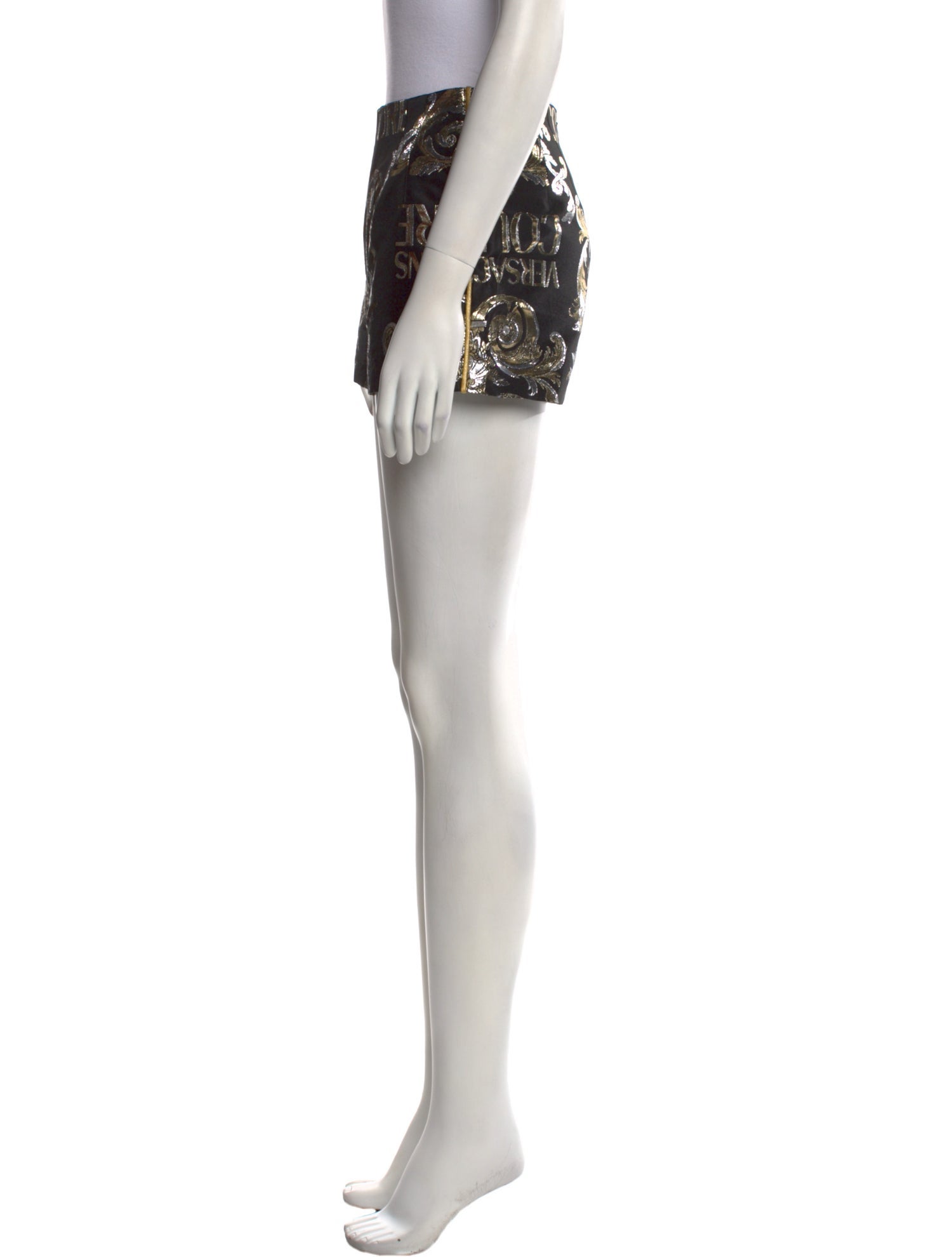 Versace Printed Mini Shorts