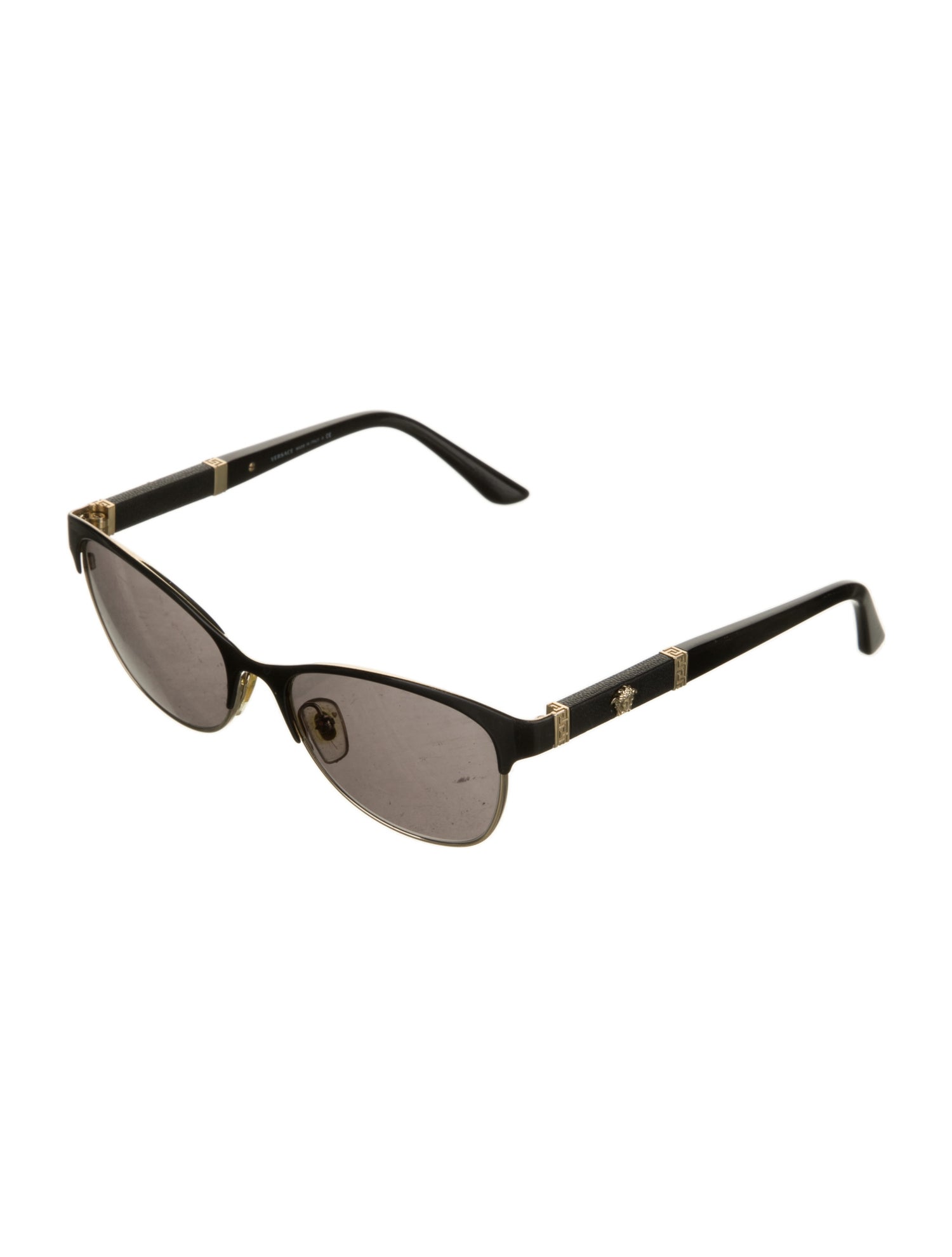 Versace Medusa Insignia Wayfarer Sunglasses