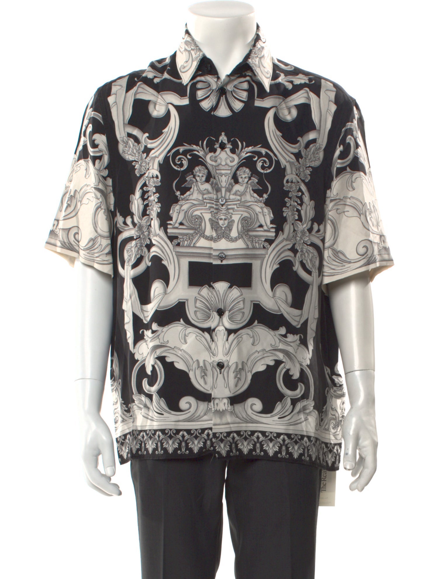 Versace Silk Printed Shirt