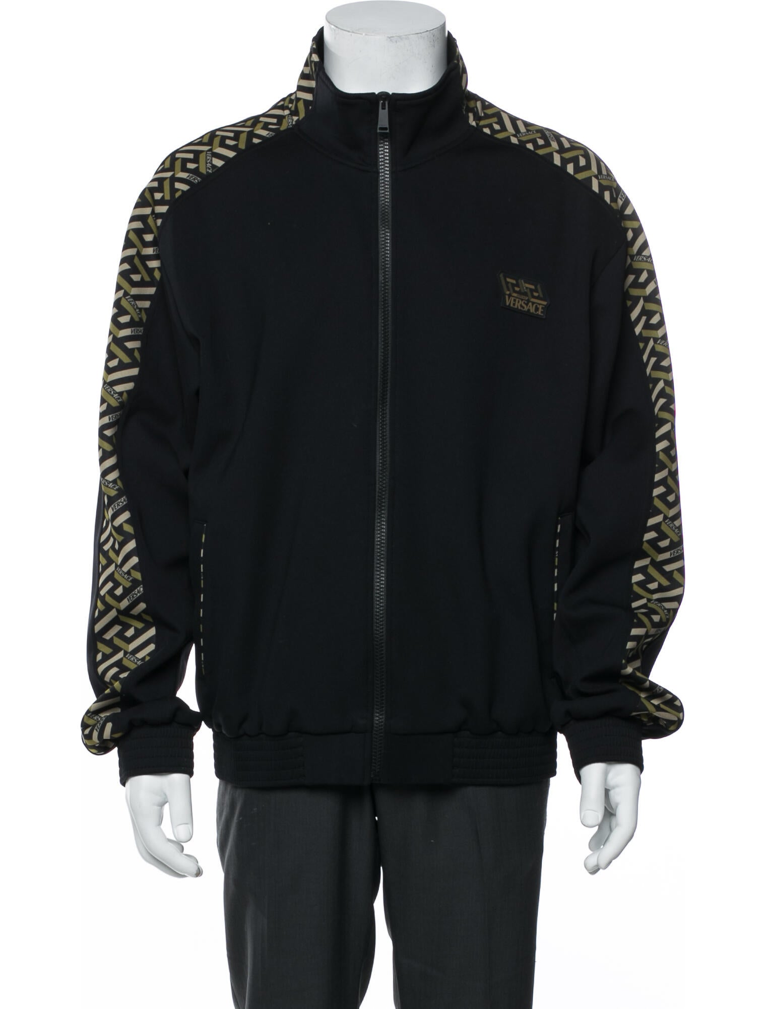 Versace Graphic Print Windbreaker