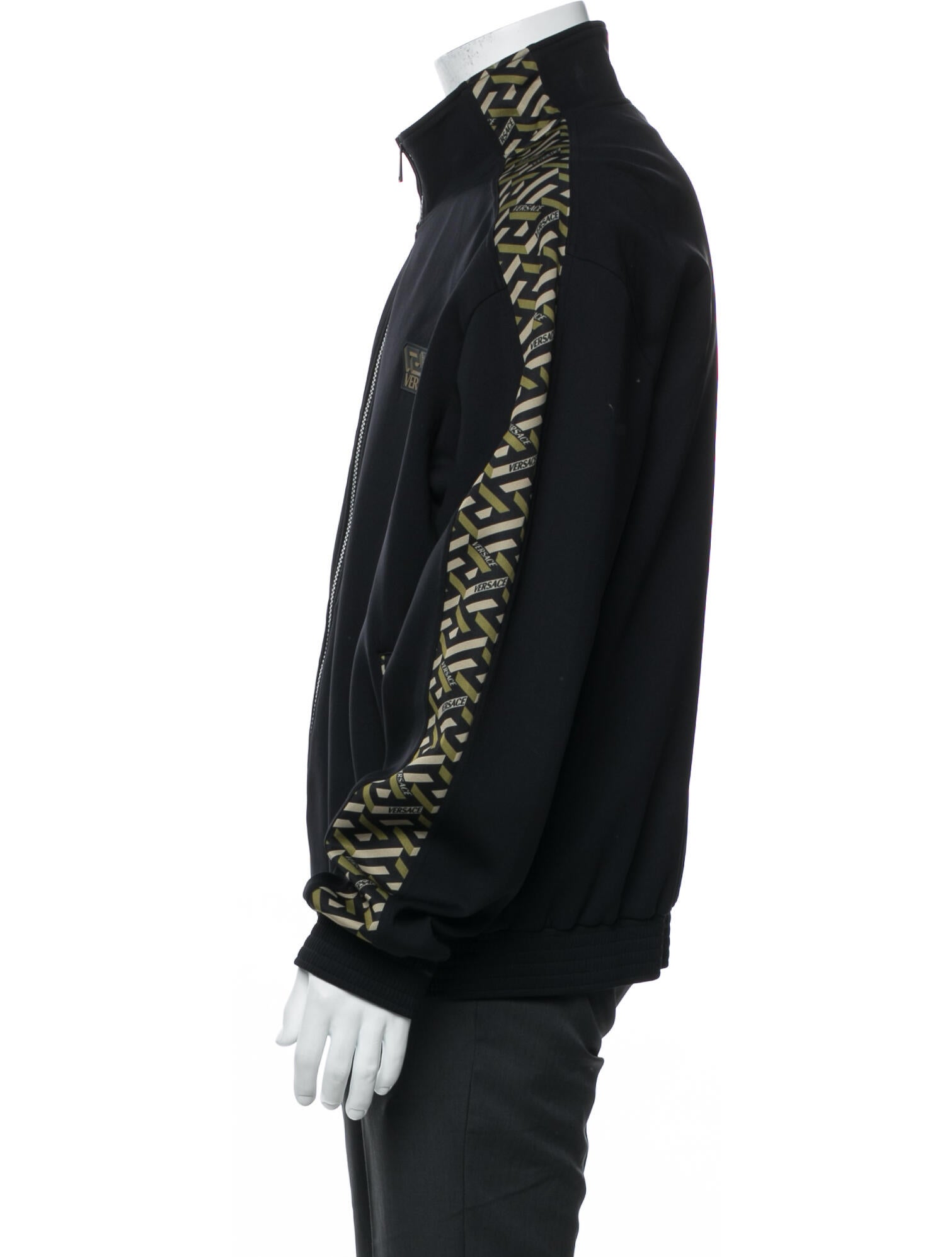 Versace Graphic Print Windbreaker