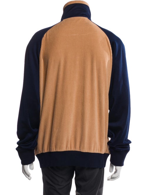 Versace Colorblock Pattern Windbreaker