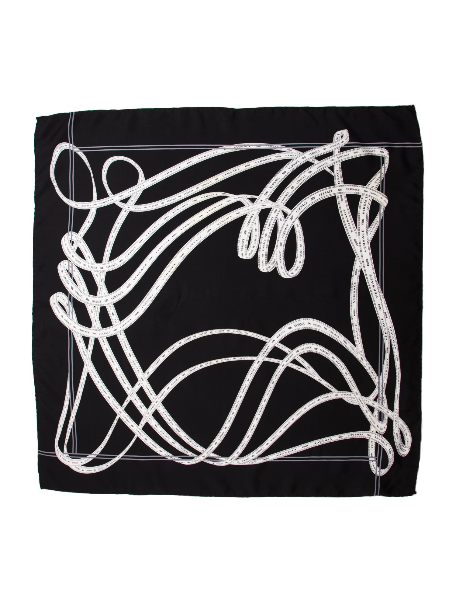 Versace Silk Printed Scarf