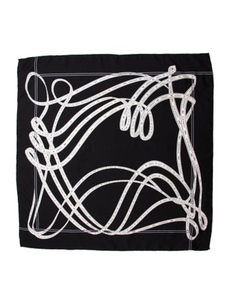 Versace Silk Printed Scarf