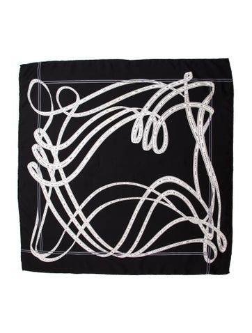 Versace Scarves and Shawls Silk Printed Scarf