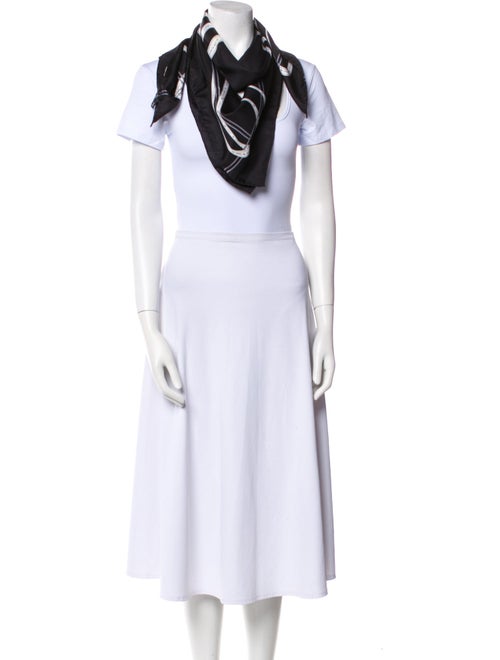 Versace Silk Printed Scarf