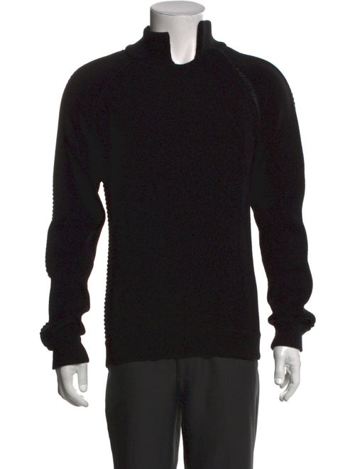 Versace Wool Mock Neck Pullover