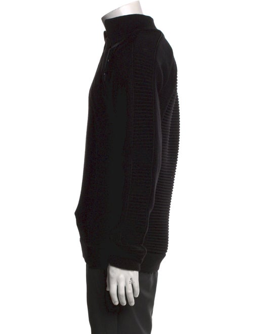 Versace Wool Mock Neck Pullover