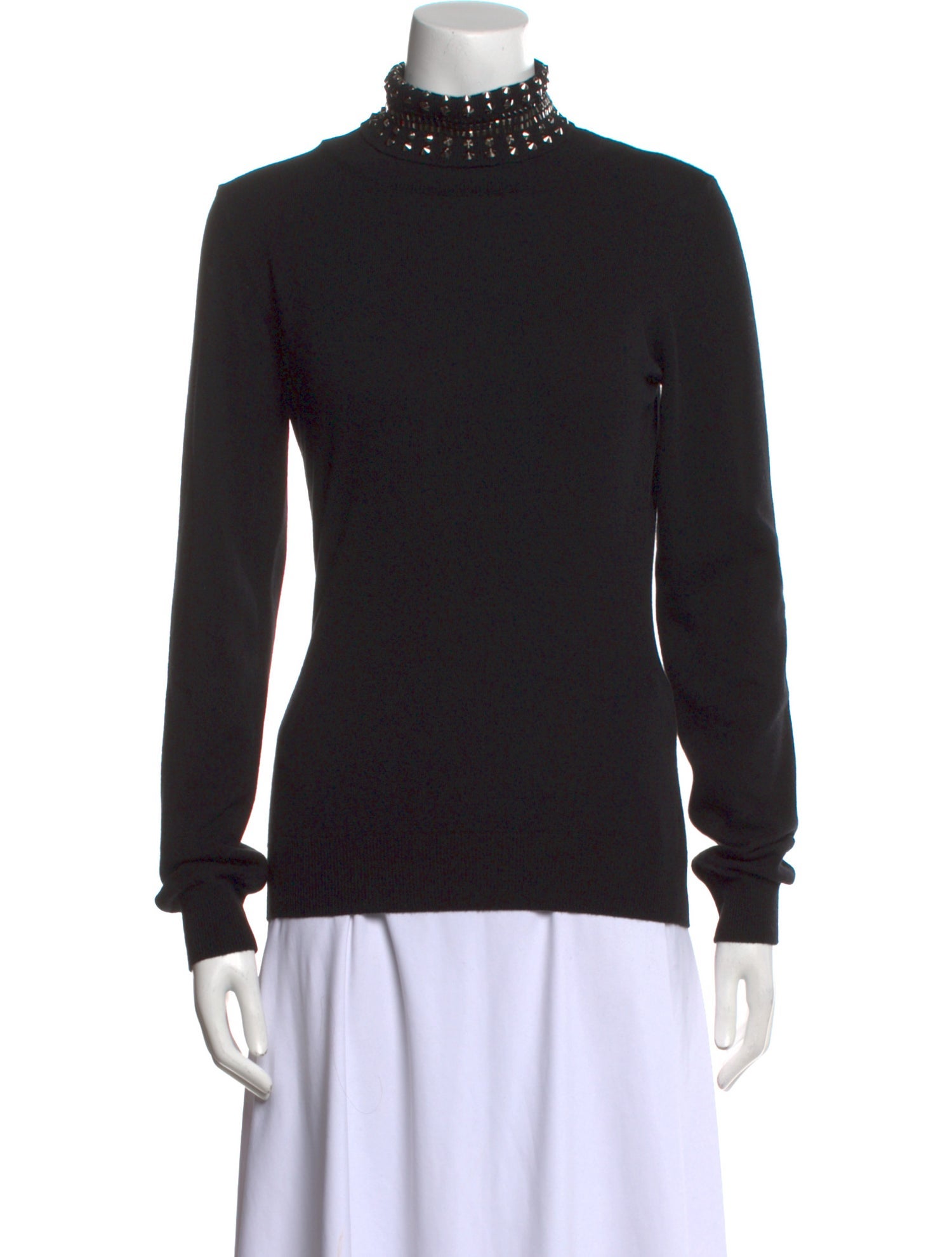 Versace Virgin Wool Turtleneck Sweater w/ Tags