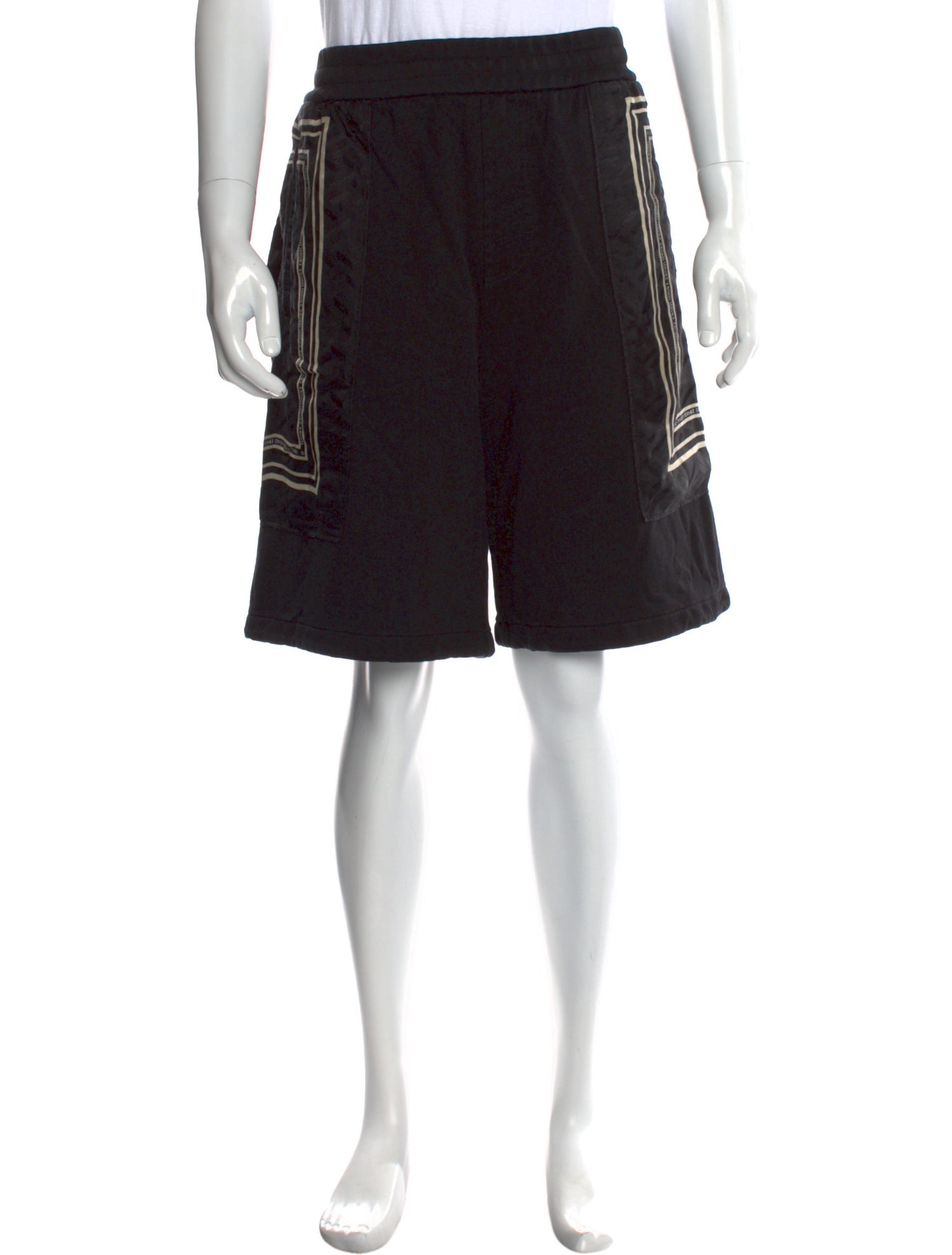 Versace Graphic Print Jogger Shorts