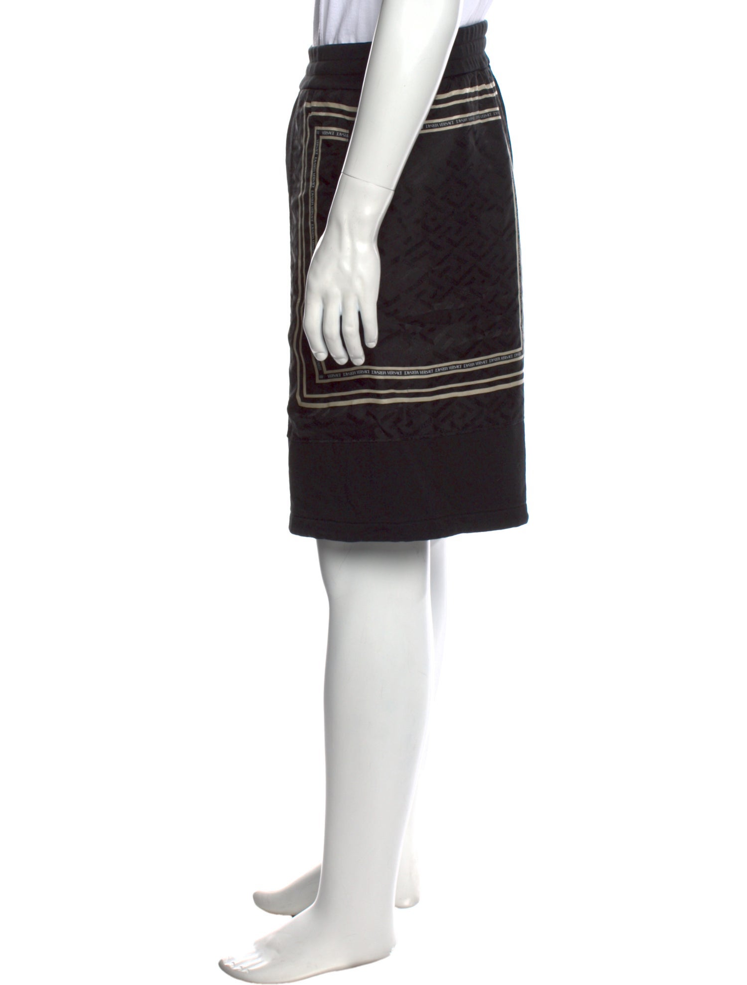 Versace Graphic Print Jogger Shorts