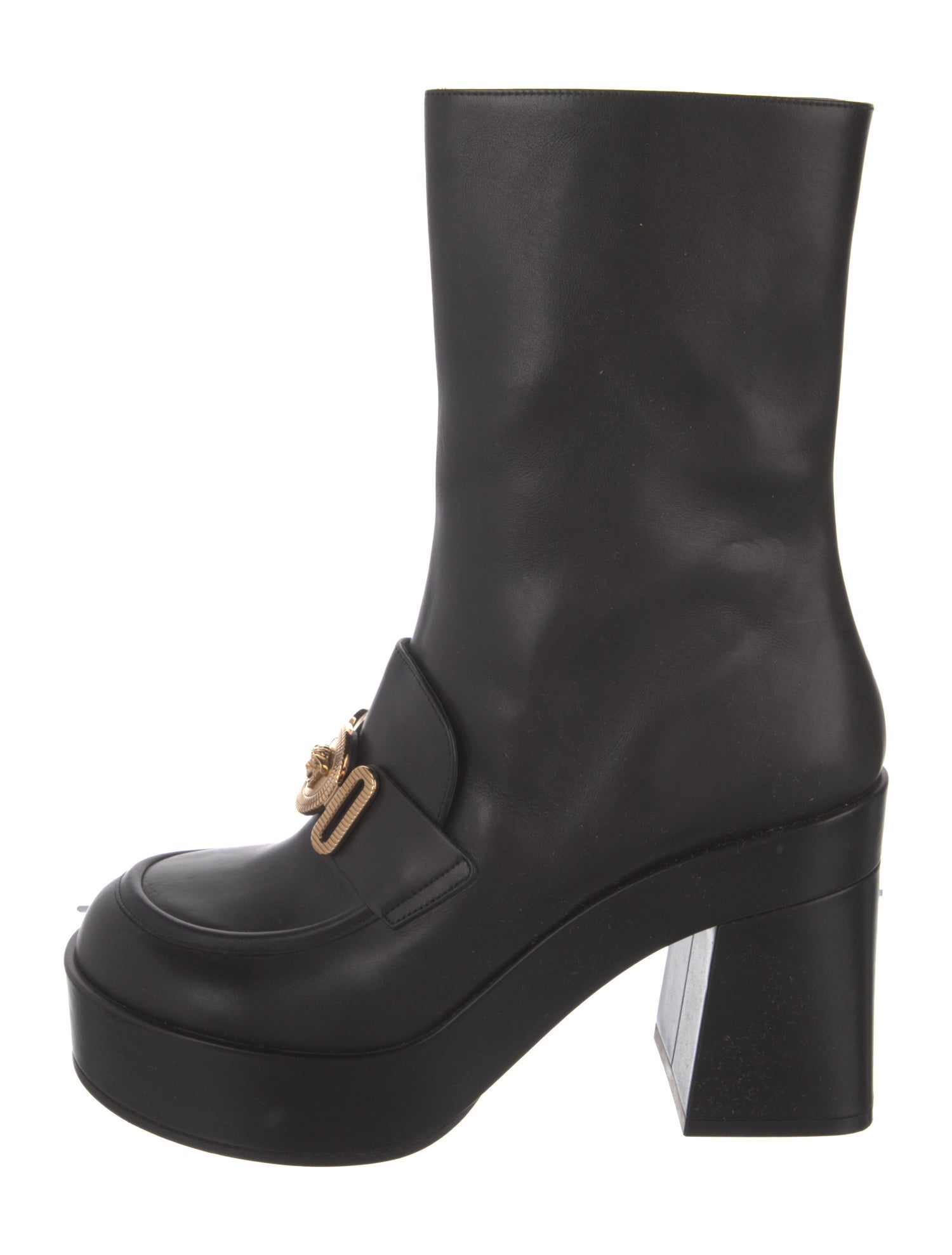 Versace Leather Boots