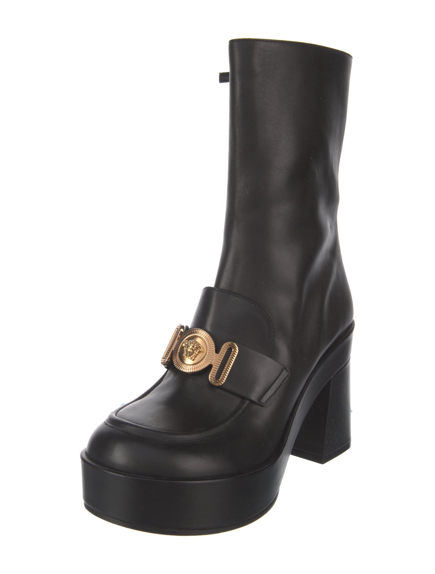 Versace Leather Boots