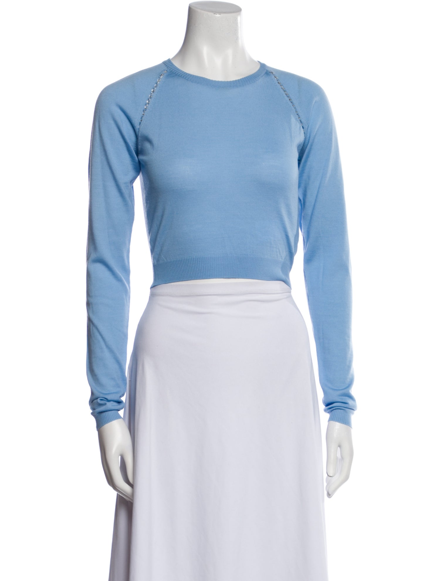 Versace Wool Crew Neck Sweater