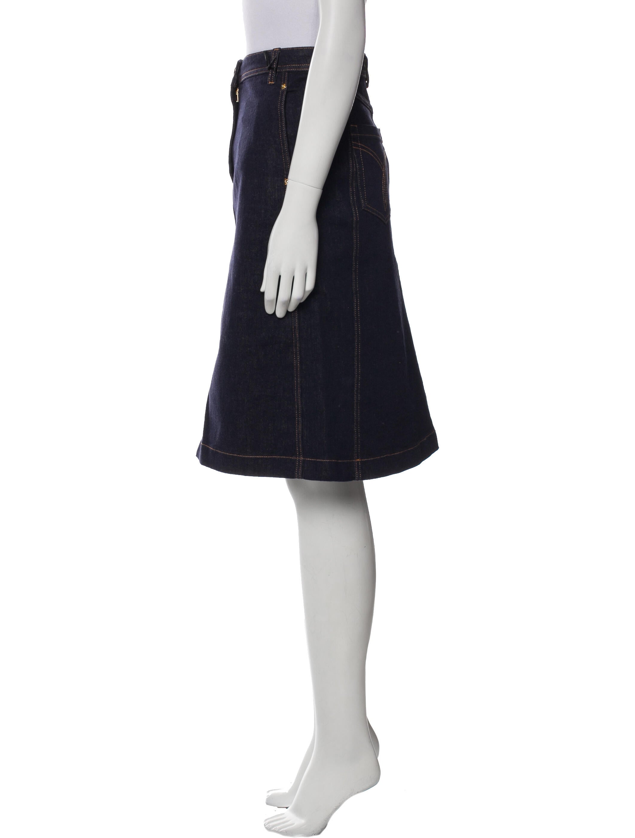 Versace Knee-Length Skirt w/ Tags