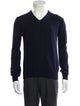 Versace Wool V-Neck Pullover