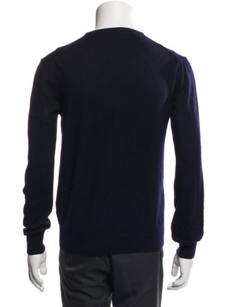 Versace Wool V-Neck Pullover