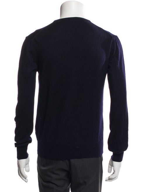 Versace Wool V-Neck Pullover