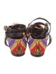Versace Printed Slingback Flats
