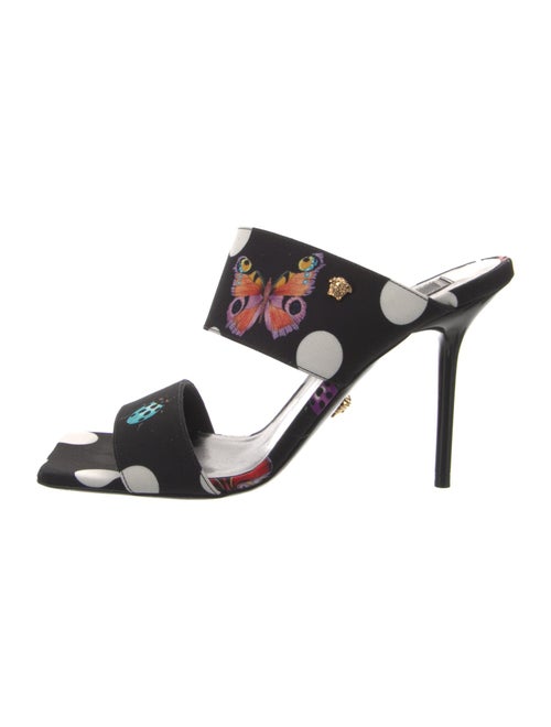 Versace x Dua Lipa Medusa Insignia Canvas Slides