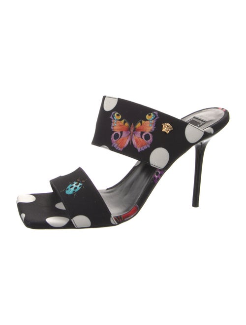 Versace x Dua Lipa Medusa Insignia Canvas Slides