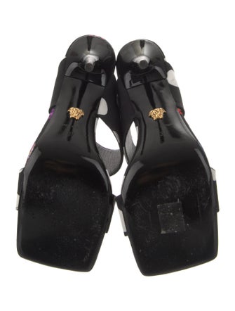 Versace x Dua Lipa Medusa Insignia Canvas Slides