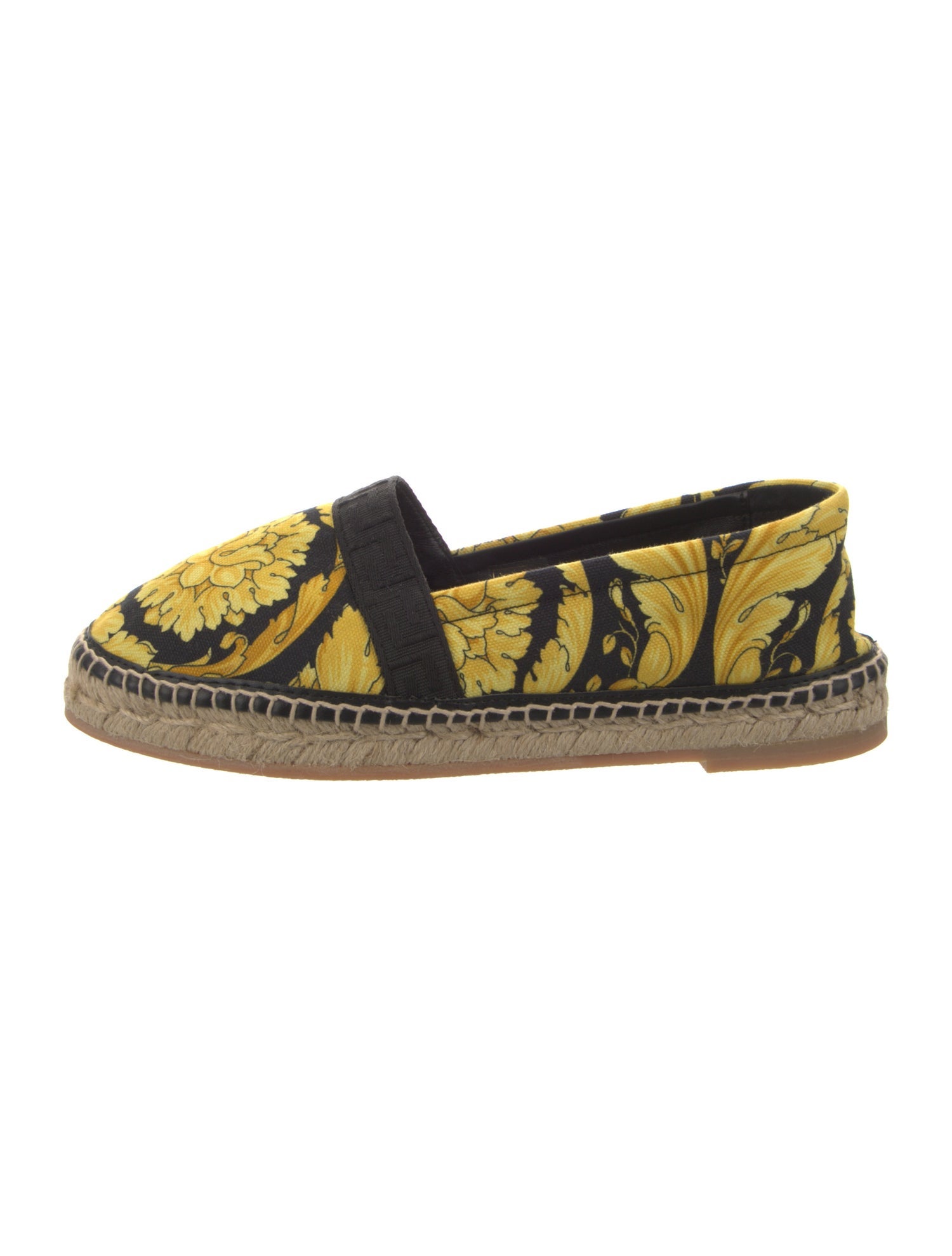 Versace Canvas Printed Espadrilles