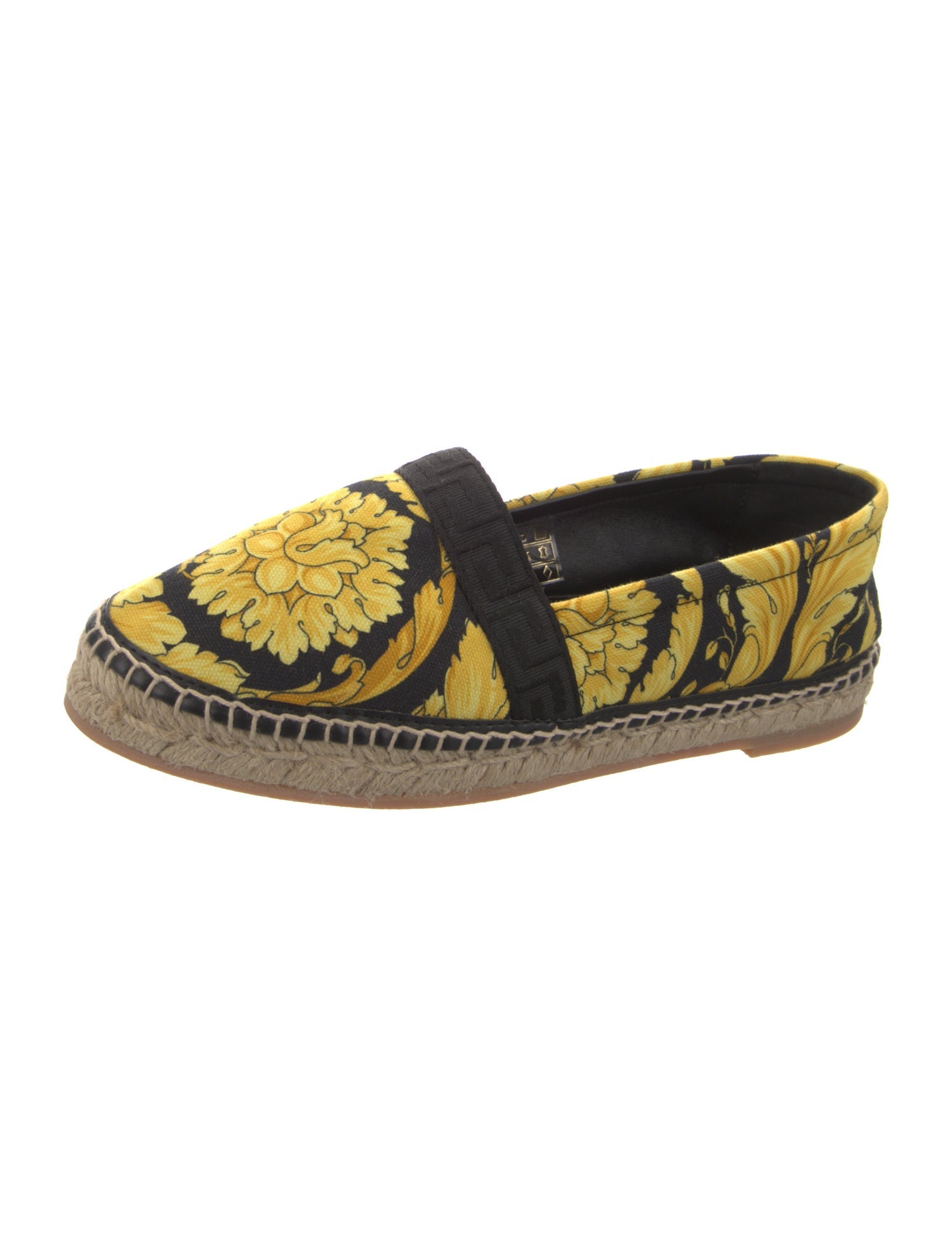 Versace Canvas Printed Espadrilles