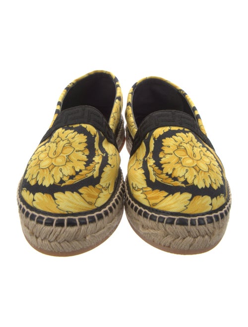 Versace Canvas Printed Espadrilles