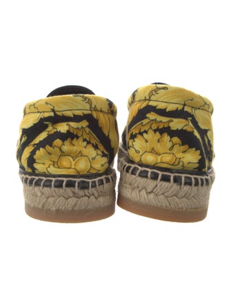 Versace Canvas Printed Espadrilles