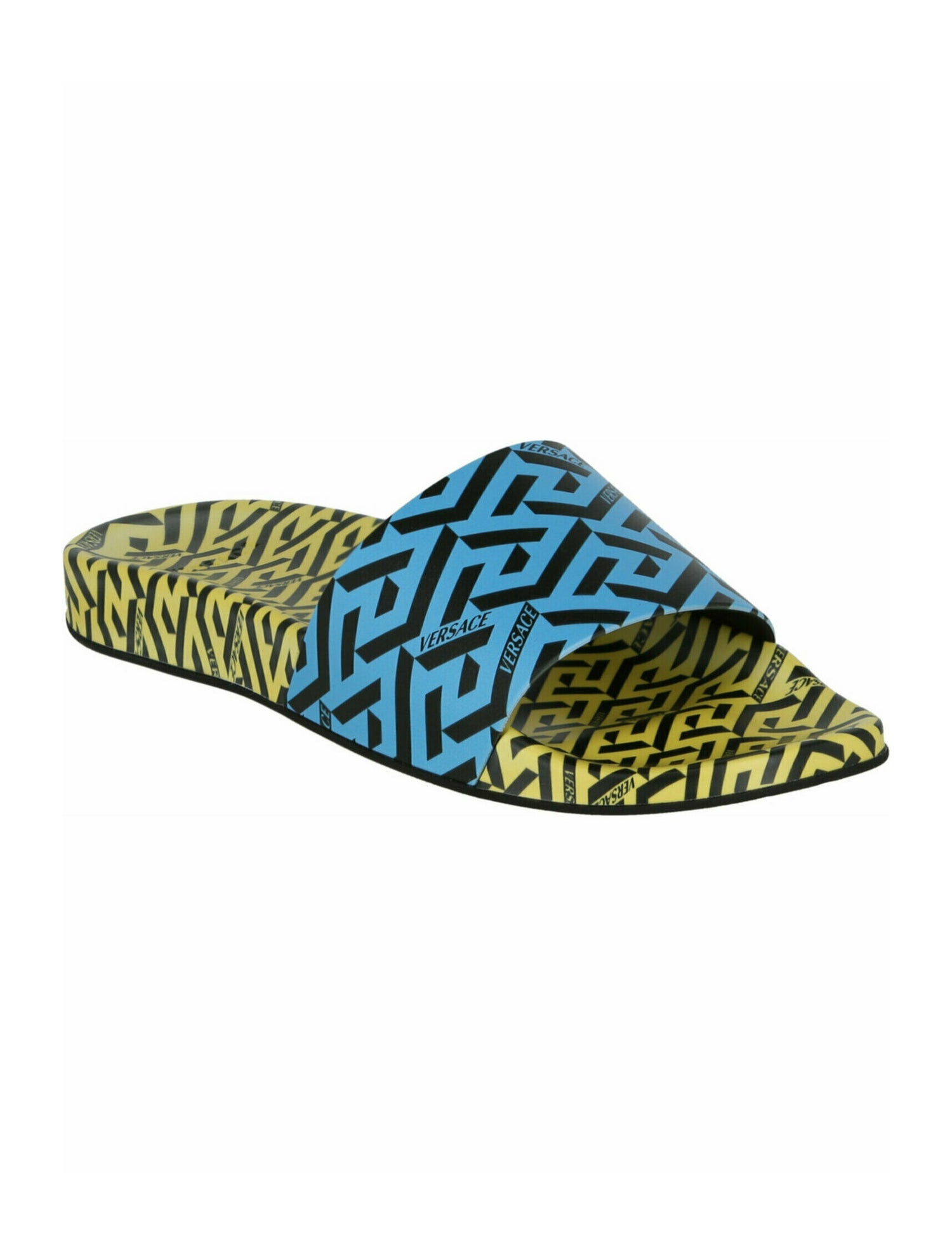 Versace Greca Pattern Slides w/ Tags