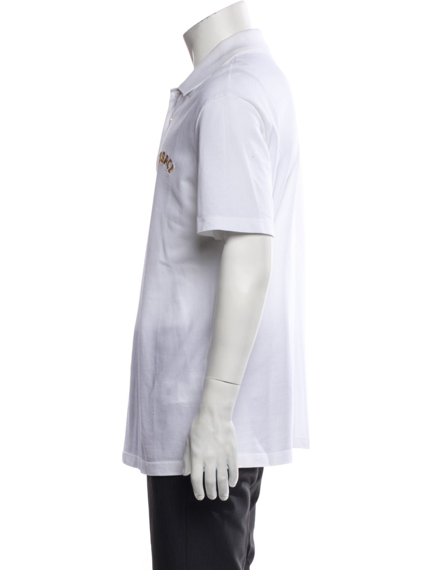 Versace Collar Short Sleeve Polo Shirt