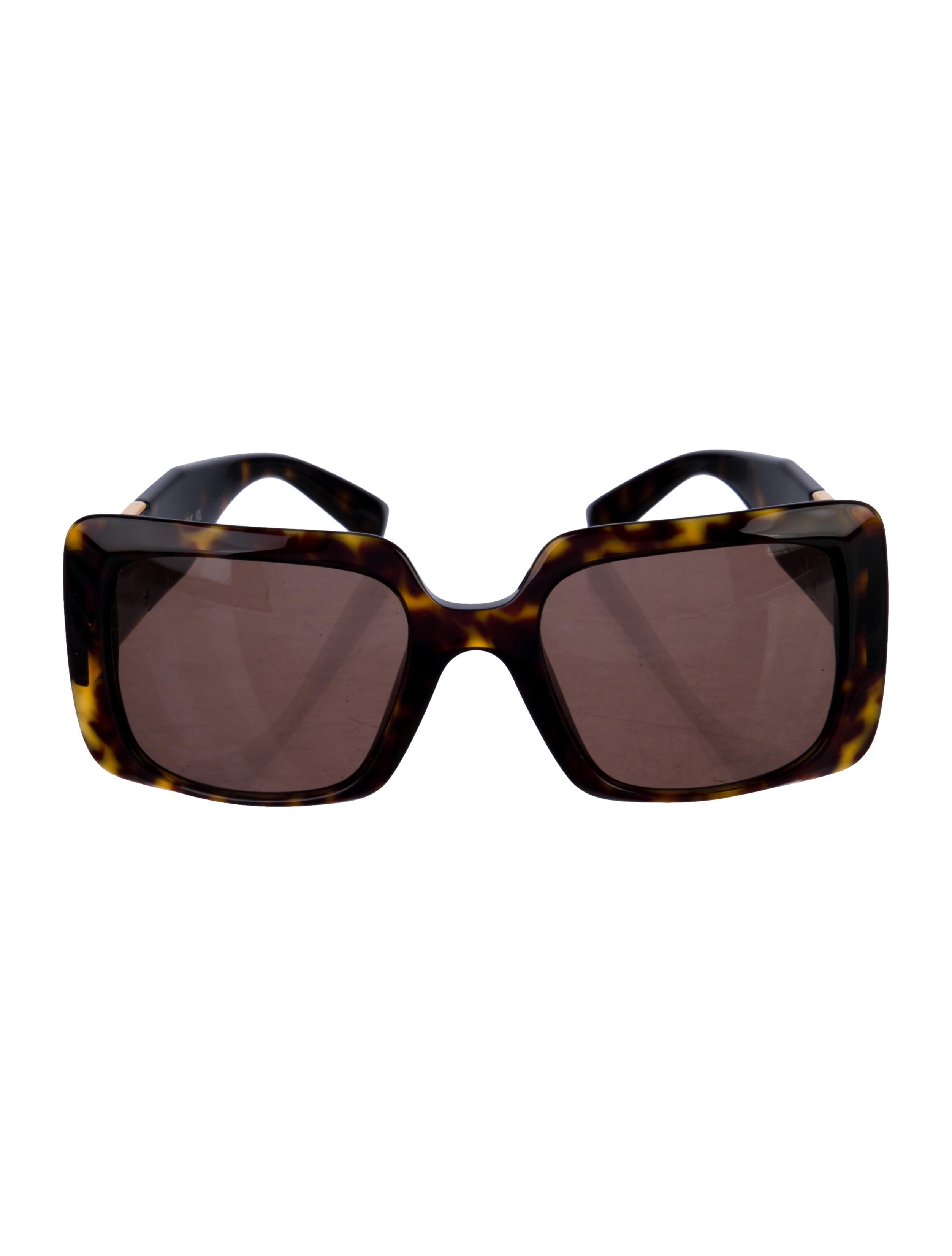 Versace Square Tinted Sunglasses