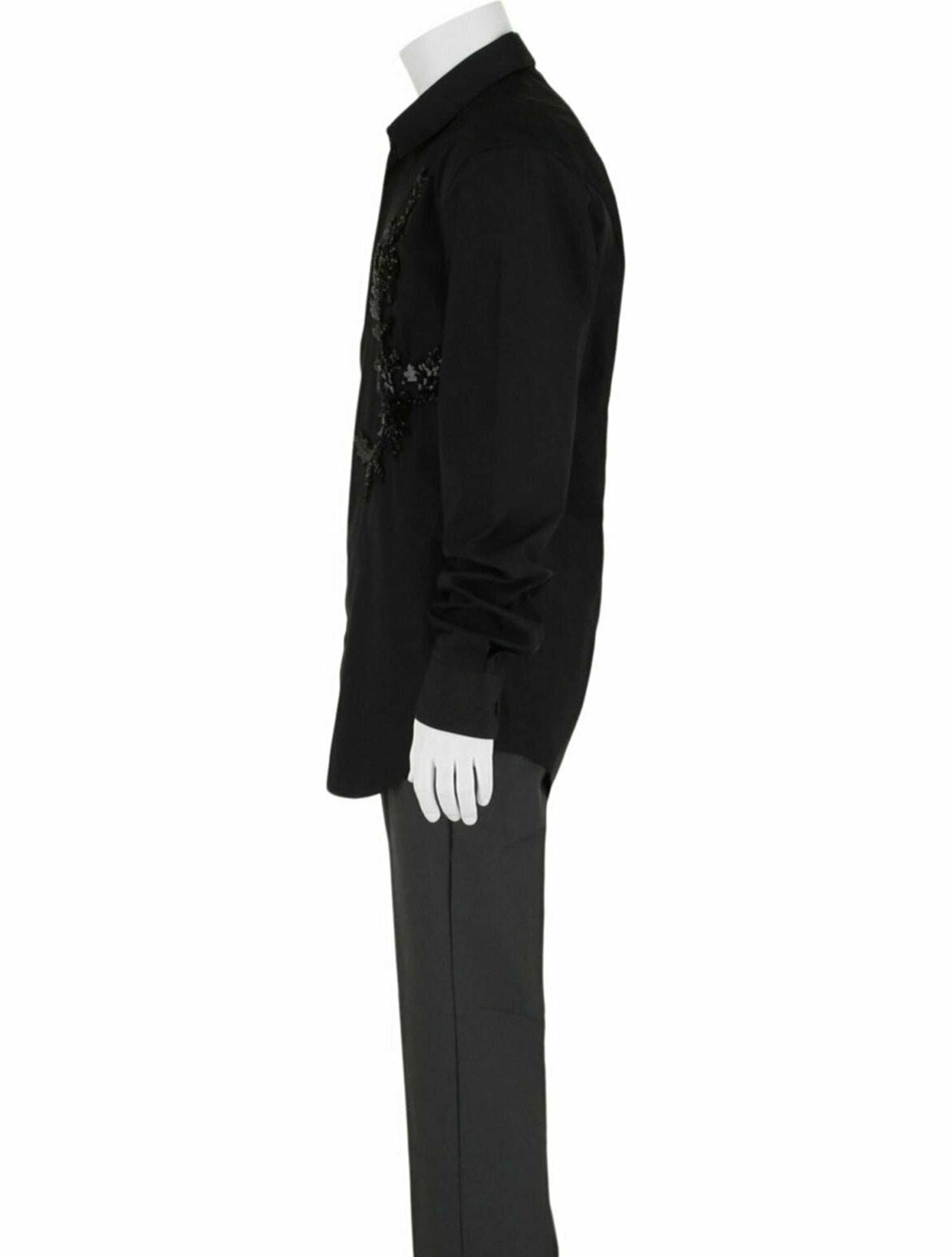 Versace Solid Button-Up Top w/ Tags