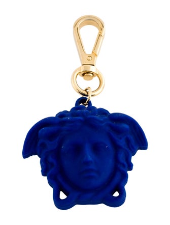 Versace Men's Versace Rubber Keychain