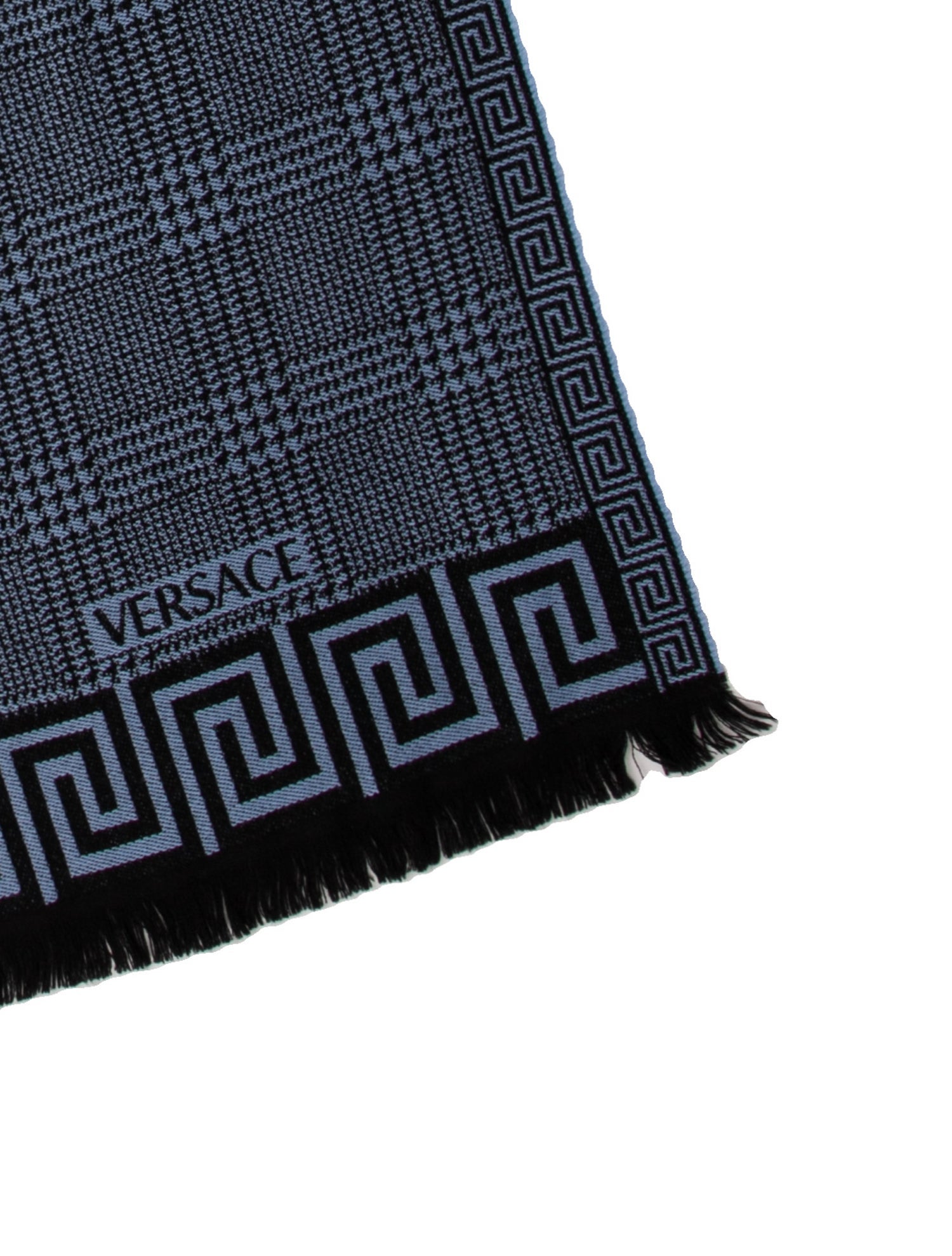 Versace Houndstooth Print Scarf