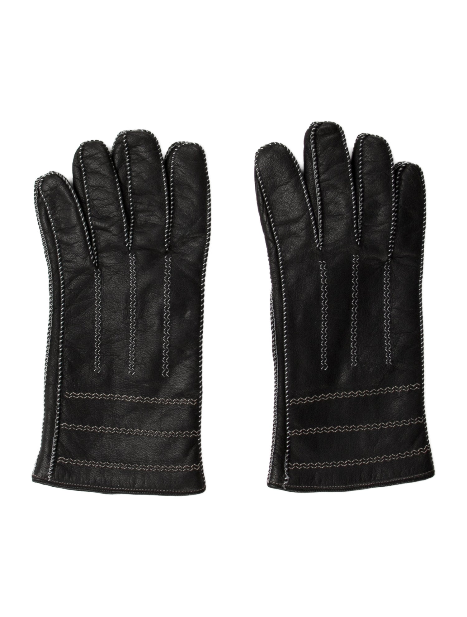 Versace Leather Gloves
