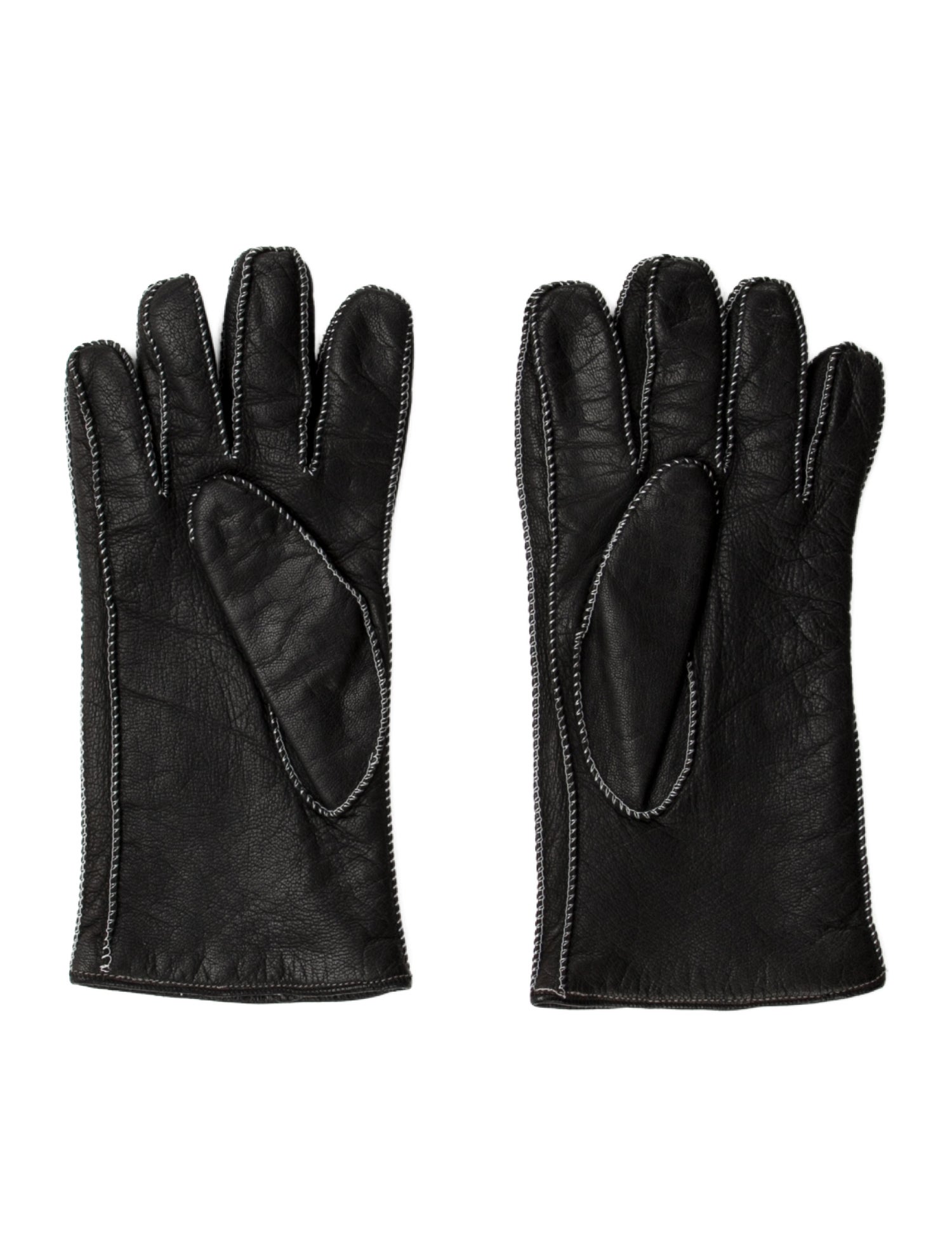 Versace Leather Gloves