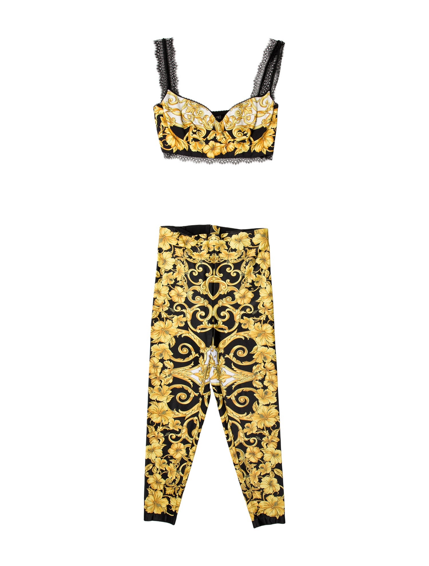 Versace Printed Pant Set