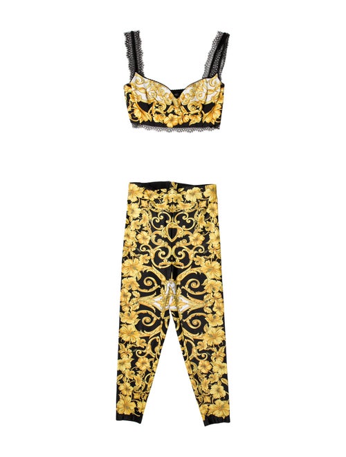 Versace Printed Pant Set