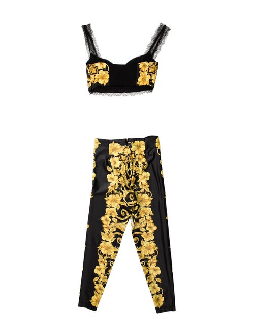 Versace Printed Pant Set