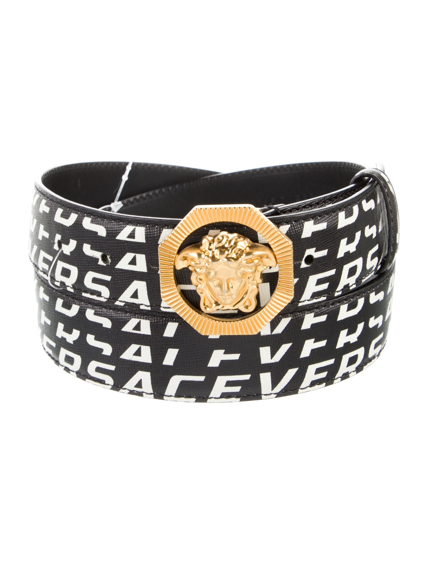 Versace Leather Belt Kit