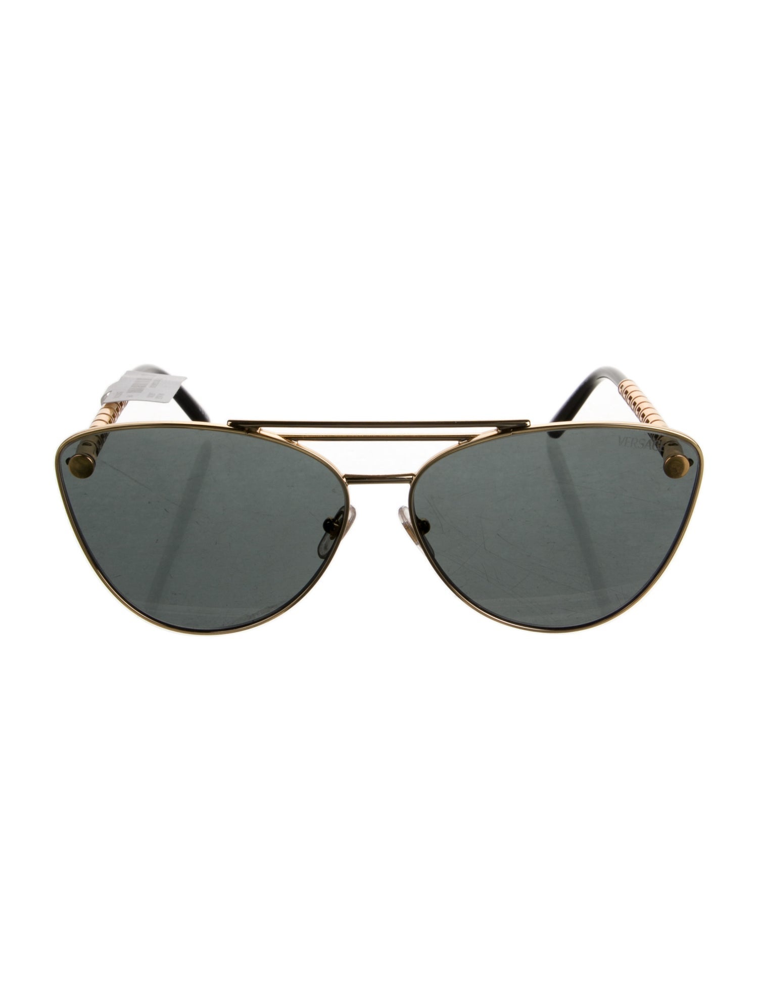 Versace Cat-Eye Tinted Sunglasses