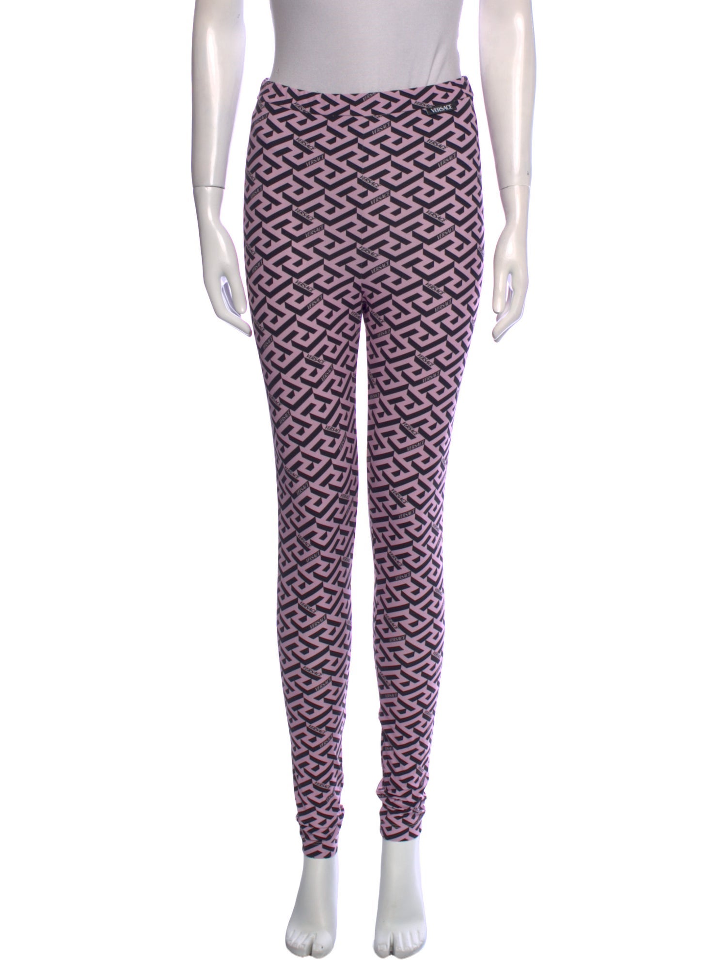 Versace Nylon Skinny Leg Pants w/ Tags