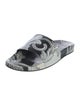 Versace Rubber Floral Print Slides