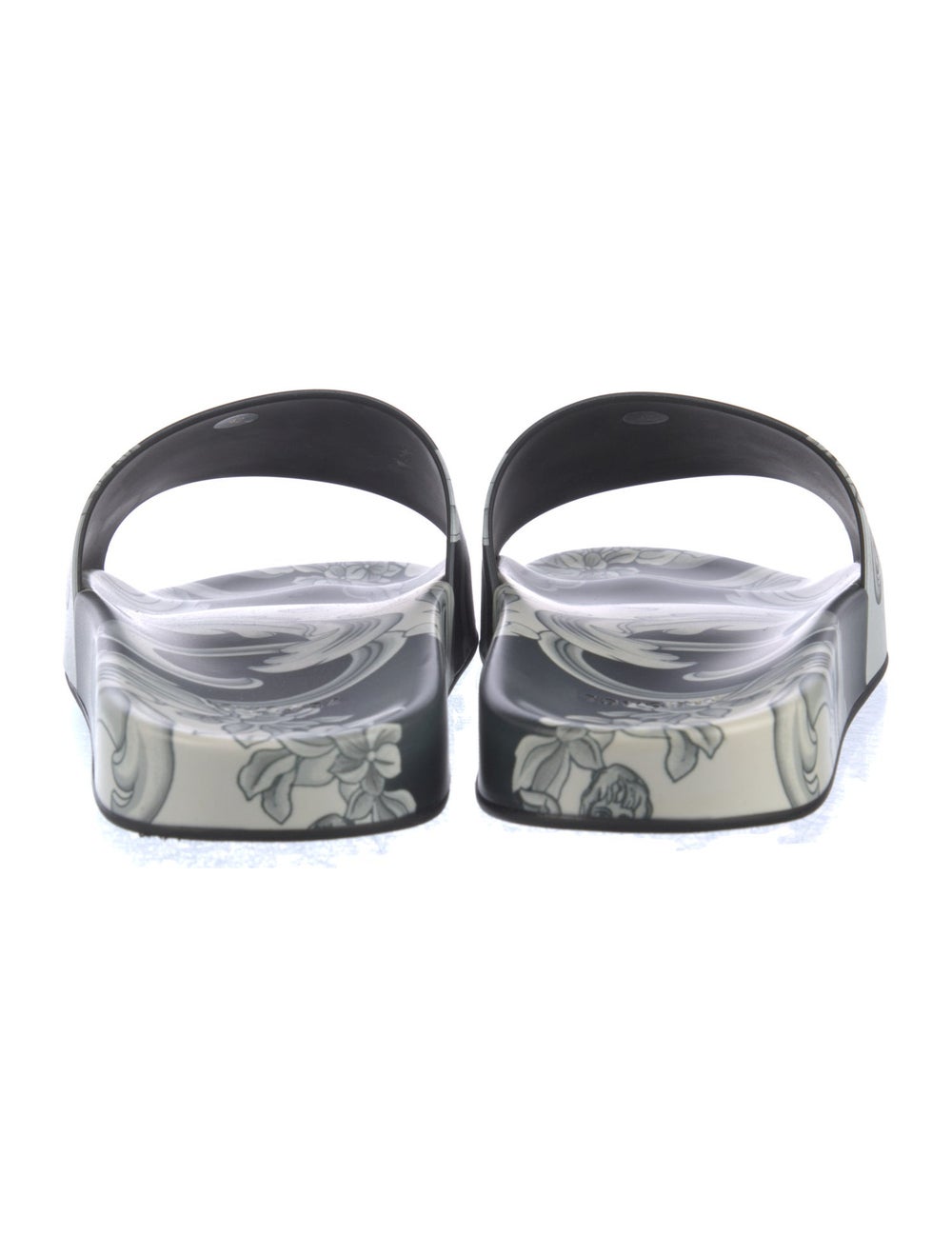 Versace Rubber Slides Floral Print - image 4