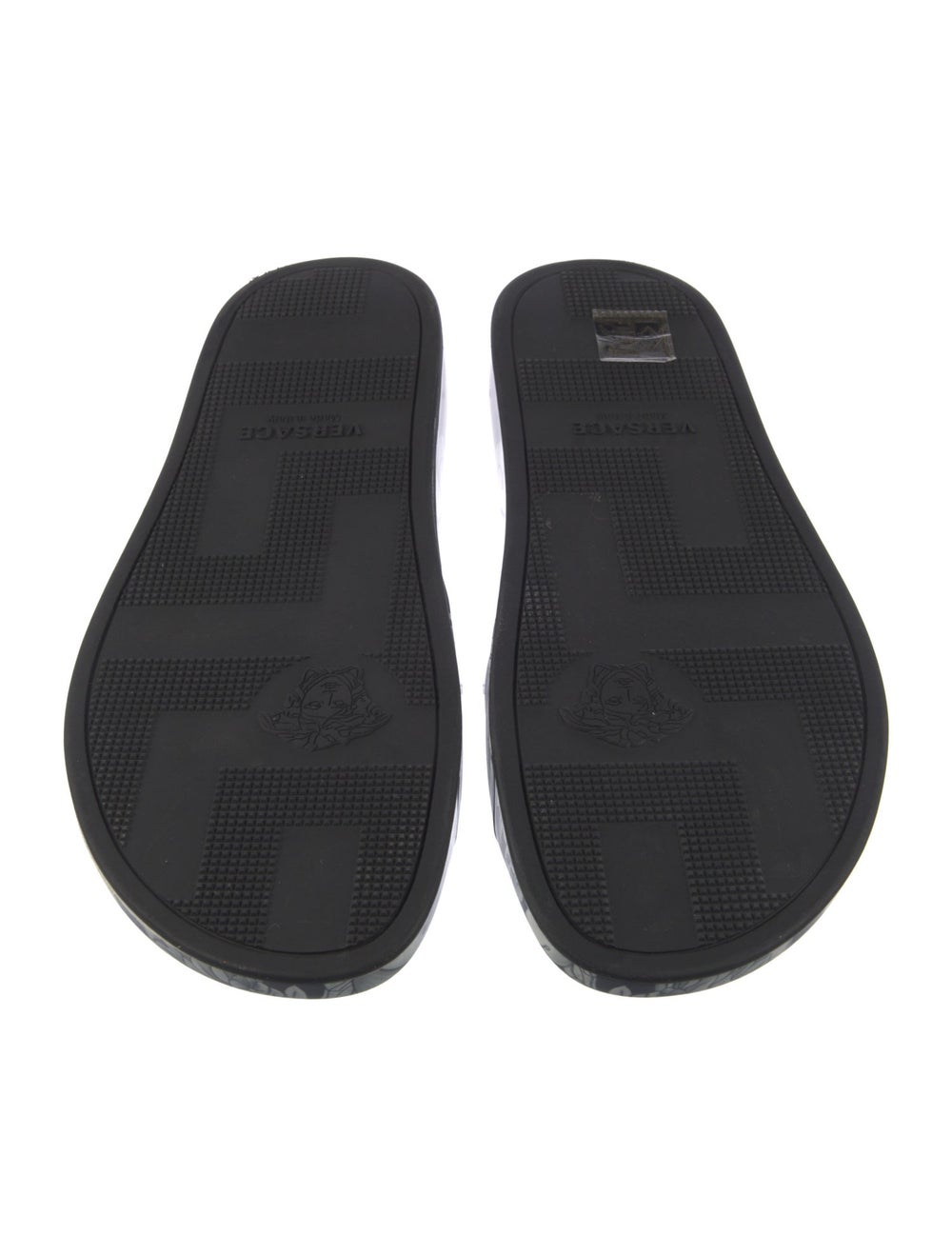 Versace Rubber Slides Floral Print - image 5