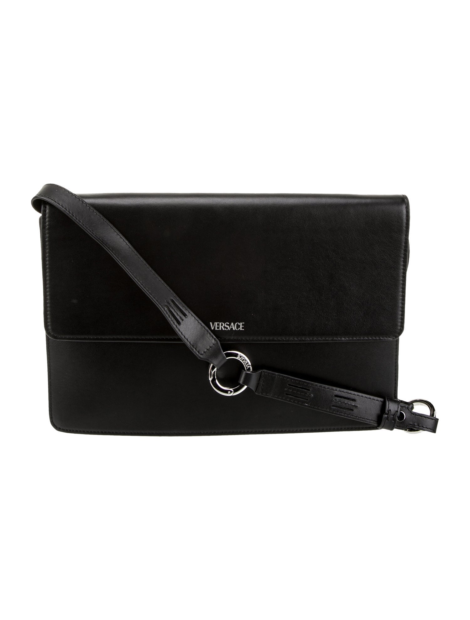 Versace Leather Crossbody Bag